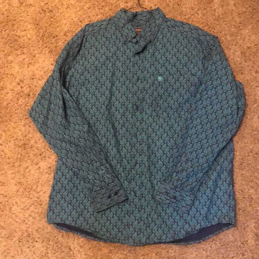 Ariat men’s button down long sleeve